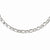 Stainless Steel Polished Open Links Necklace