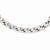 Stainless Steel Polished Fancy Squares Link Necklace