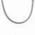 Stainless Steel Polished & Textured Necklace