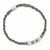 Stainless Steel Polished and Brushed Beads Twisted Necklace