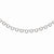 Stainless Steel Polished Circle Link Necklace