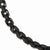Stainless Steel Black Ip-Plated Necklace