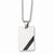 Stainless Steel Black Carbon Fiber Necklace
