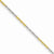 Stainless Steel White & Yellow Rhodium Over Brass Color Plated Fancy Chain