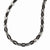 Stainless Steel Black Ip Plated Fancy Necklace