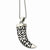 Stainless Steel Antiqued Fancy Claw Pendant On Necklace