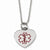 Stainless Steel Heart Shaped Medical Pendant Necklace