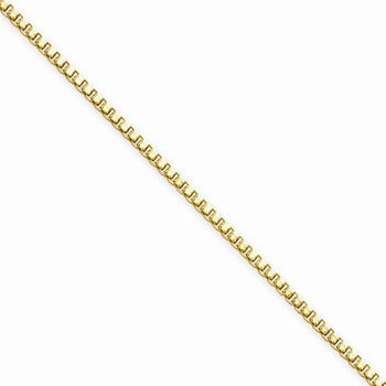 Stainless Steel Ion Plating Gold-Plated Box Chain