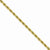 Stainless Steel Ion Plating Gold-Plated Rope Chain