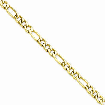 Stainless Steel Ion Plating Gold-Plated Figaro Chain