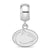 Penn State University Xs Charm Dangle Bead Charm in Sterling Silver