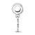 NFL Tampa Bay Buccaneers Small Charm Dangle Bead Charm in Sterling Silver