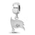 NFL Tampa Bay Buccaneers Small Charm Dangle Bead Charm in Sterling Silver