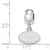 NFL San Francisco 49Ers Small Charm Dangle Bead Charm in Sterling Silver