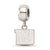Sterling Silver NFL LogoArt New York Giants Small Dangle Bead Charm