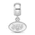 NFL New York Jets Small Charm Dangle Bead Charm in Sterling Silver