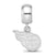 NFL Tennessee Titans Small Charm Dangle Bead Charm in Sterling Silver
