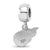 NFL Tennessee Titans Small Charm Dangle Bead Charm in Sterling Silver