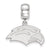 University of Southern Miss Small Charm Dangle Bead in Sterling Silver