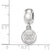 Butler University Charm Bead Xs Dangle in Sterling Silver