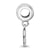 NHL Montreal Canadiens Xs Charm Dangle Bead Charm in Sterling Silver