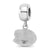 NHL Montreal Canadiens Xs Charm Dangle Bead Charm in Sterling Silver