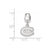 NHL Montreal Canadiens Xs Charm Dangle Bead Charm in Sterling Silver
