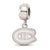 Sterling Silver NHL LogoArt Montreal Canadiens Xs Dangle Bead Charm