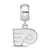 NHL Philadelphia Flyers Xs Charm Dangle Bead Charm in Sterling Silver