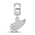 NHL Detroit Red Wings Xs Charm Dangle Bead Charm in Sterling Silver