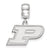 Purdue Small Charm Dangle Bead in Sterling Silver