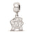 Sterling Silver LogoArt Maryland Small Dangle Bead