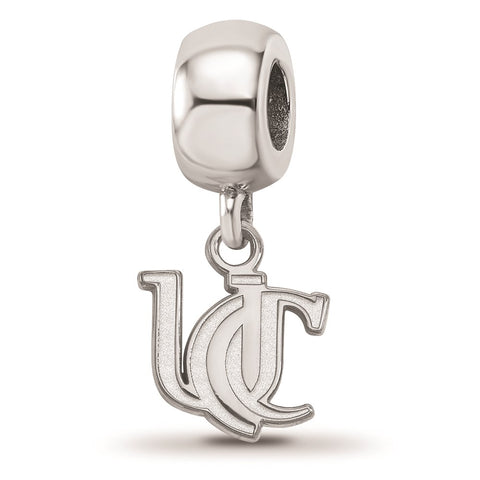 Sterling Silver LogoArt University of Cincinnati Xs Dangle Bead Charm Bead