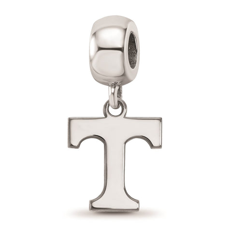 Sterling Silver LogoArt University of Tennessee Small Dangle Bead