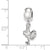 Virginia Tech Small Charm Dangle Bead in Sterling Silver