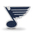 NHL St. Louis Blues Enameled Logo Charm Bead in Sterling Silver