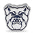 Butler University Bulldog Head Enameled Charm Bead in Sterling Silver