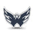 NHL Washington Capitals Enameled Logo Charm Bead in Sterling Silver