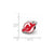 NHL New Jersey Devils Enameled Logo Charm Bead in Sterling Silver