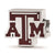 Sterling Silver LogoArt Texas A&M University Atm Enameled Logo Bead