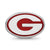 University of Georgia G Enameled Logo Charm Bead in Sterling Silver
