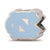 Sterling Silver University of North Carolina 1-Sided Enameled Bead