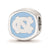 Sterling Silver The University of North Carolina Enameled Bead