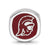 Univ. Of South California Trojan Head Enameled Charm Bead in Sterling Silver