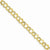 14K Yellow Gold Lite Triple Link Charm