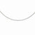14K White Gold Neckwire Necklace