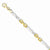 14K White and Yellow Gold Bracelet
