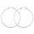 14k White Gold 2mm Square Tube Hoops, Jewelry Earrings