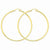 10k Yellow Gold Polished 2.5mm Round Hoop Earrings