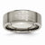 Titanium 8mm Brushed with Cross Wedding Band